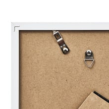 White Calla Wood Photo Frames (Set of 6)